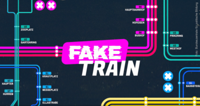 Der „Fake Train“ bringt dich durch die digitale Welt